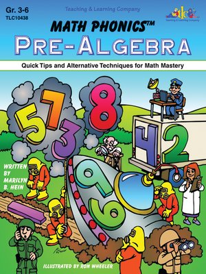cover image of Math Phonics Pre-Algebra